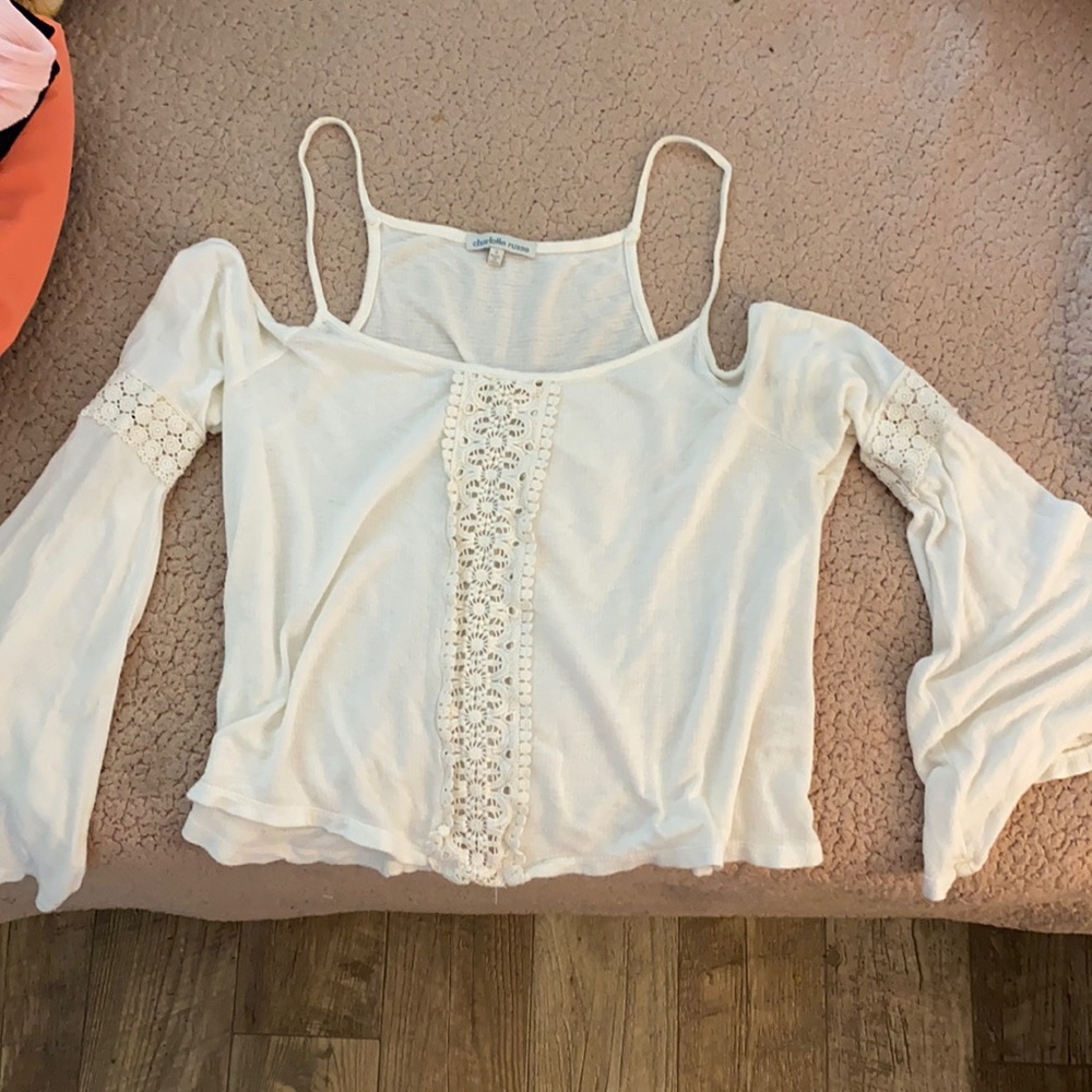 White Charlotte Russe size small